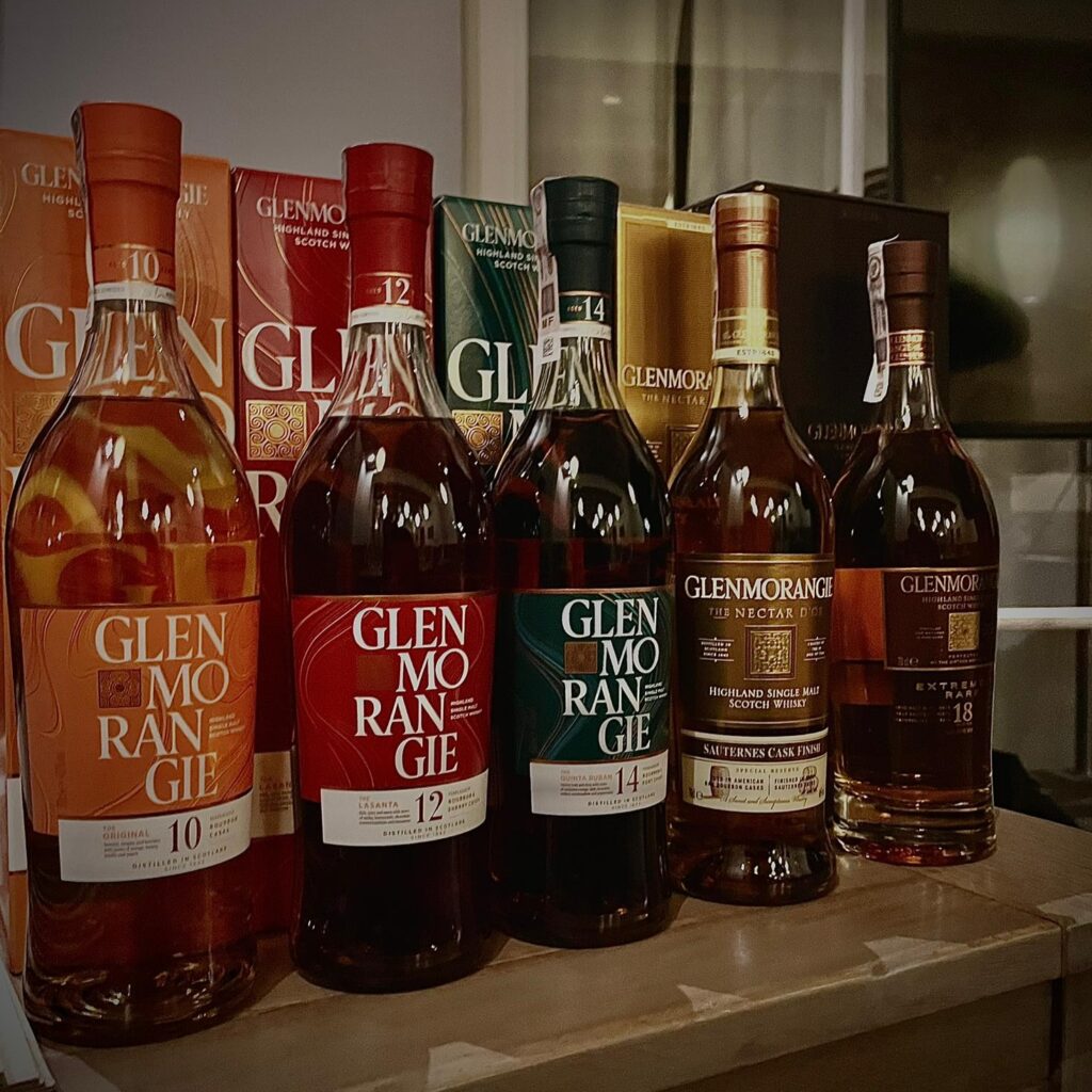 Whisky należące do core range marki Glenmorangie